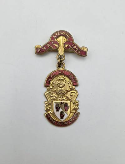 共济会拍卖专场 - 共济会-1968年皇家军团执事徽章