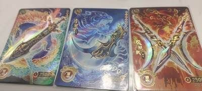 秋原瞳的小店第三十九期（老家的风，每次回去都能心灵得到治愈，吹起曾经童年那个最美好的回忆） - 卡游三国武器卡一组3张