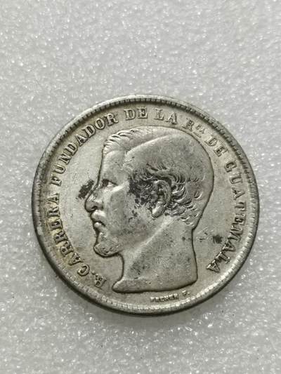 天下钱庄专场欢迎参拍 - 1870危地马拉一比索银币