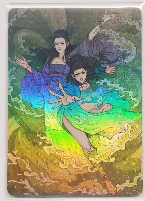 牌易阁 第一期（持续收拍，送拍联系我哦） 【正反异色】小花瓣 白蛇传-水漫金山 一张活动卡 