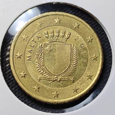 KK钱币收藏小铺  第407期 2月预留时间 周末发货 -  马耳他50欧分