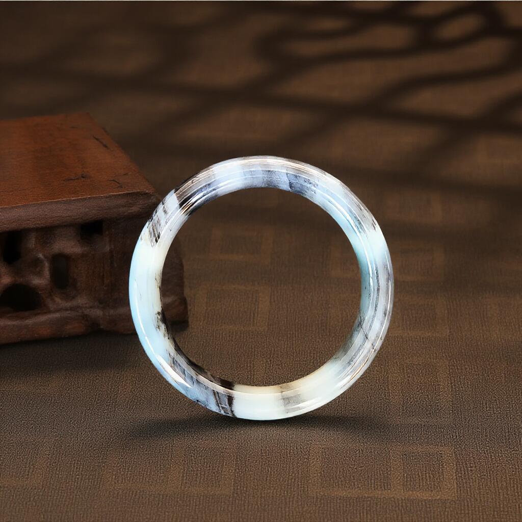 碧月说宝 君子怀瑾·当代和田玉清风专场(五) 新疆和田玉于田料手镯