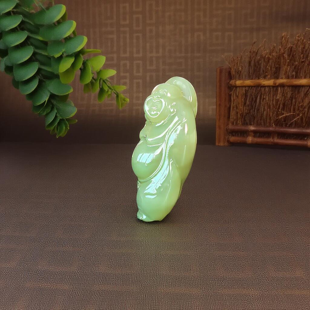 碧月说宝 君子怀瑾·当代和田玉清风专场(六) 和田玉晴水佛公