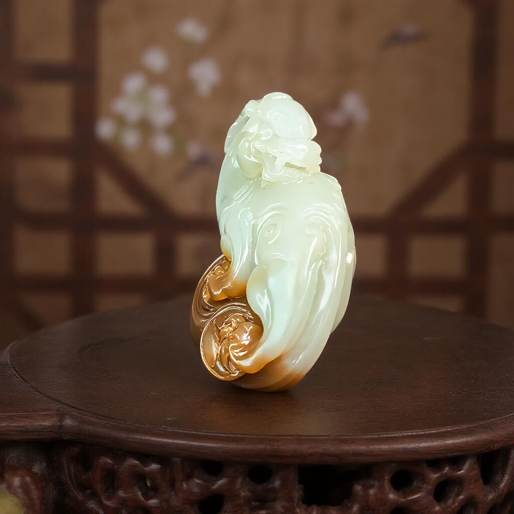 碧月说宝 君子怀瑾·当代和田玉清风专场(六) 和田玉瑞兽