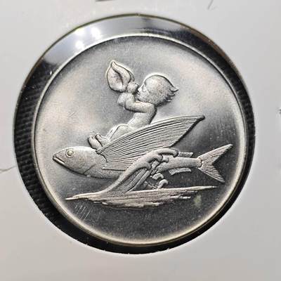 KK钱币收藏小铺  第407期 2月预留时间 周末发货 -  冲绳国际海洋博览会纪念章 好品