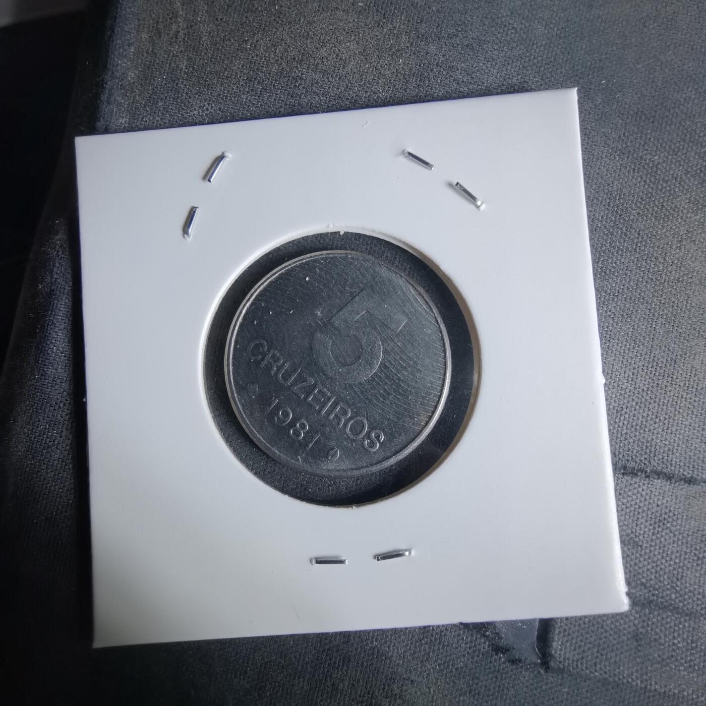 沼泽如烟--第1032场 巴西1981年5克鲁塞罗