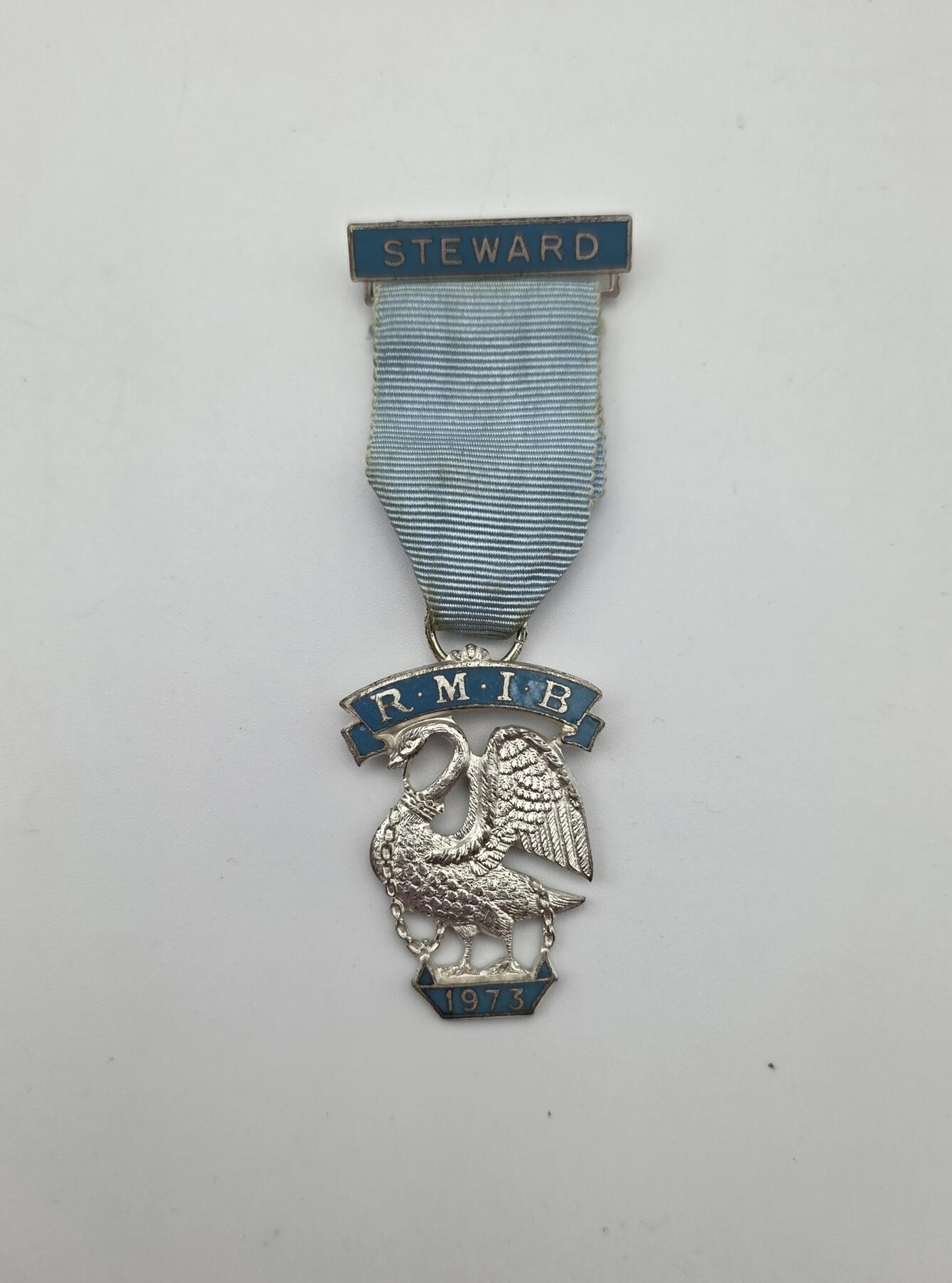 共济会拍卖专场 共济会-1973年皇家商船管家徽章