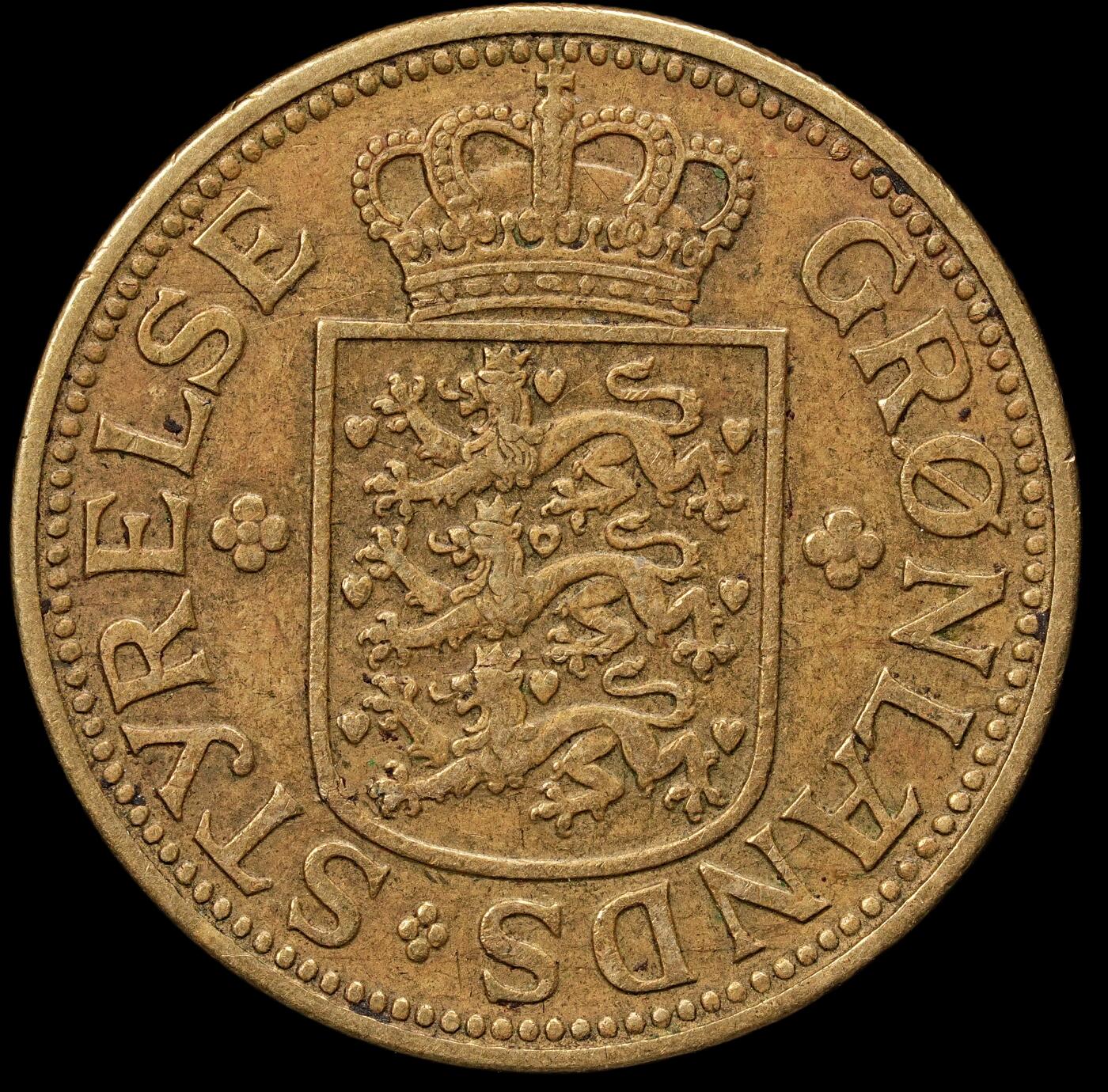 修遠堂世界钱币第109期 1926年格陵兰1克朗