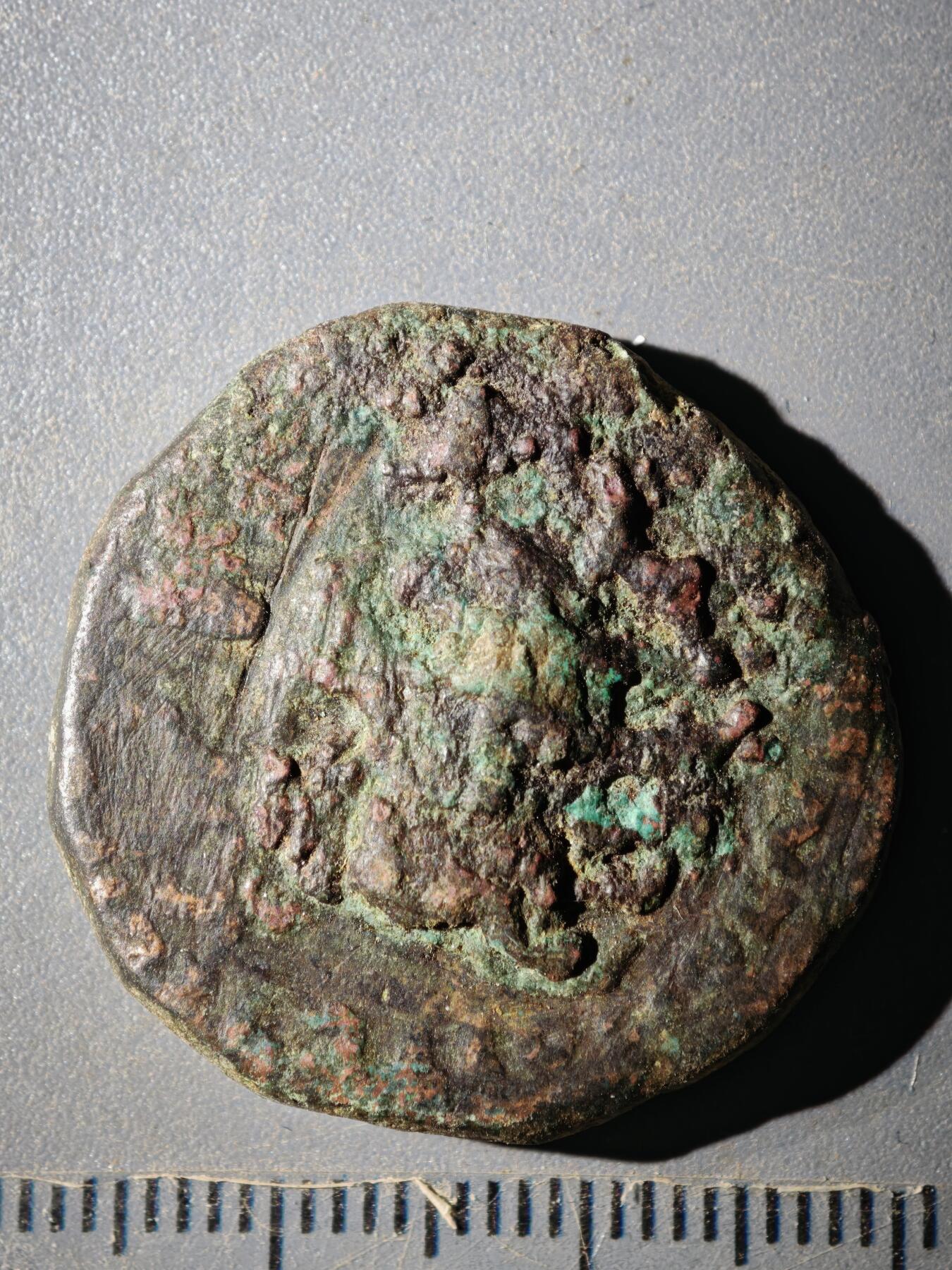 123期新疆红钱粟特钱币丝路钱币专场 F1丝路铜币版式