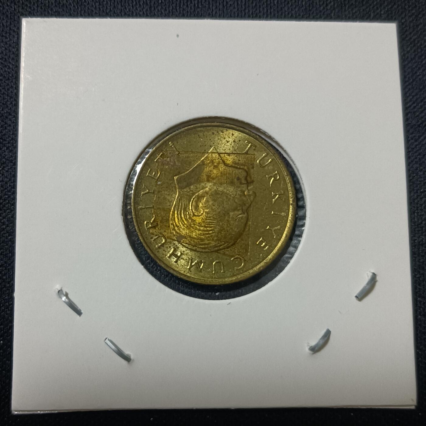 【游宝拍卖】丙午马年第15期 土耳其100里拉 1989年