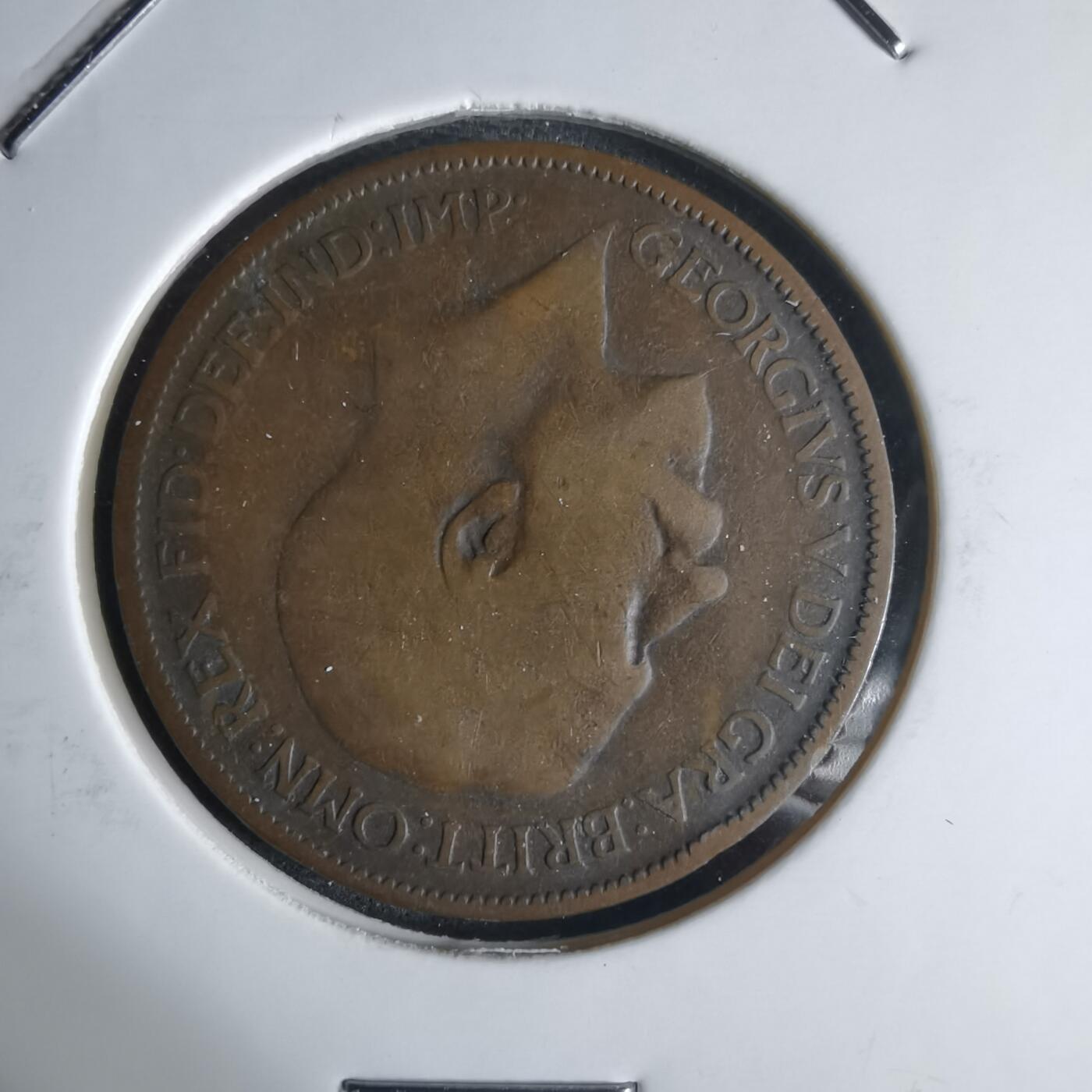 沼泽如烟--第1032场 英国1914年半便士