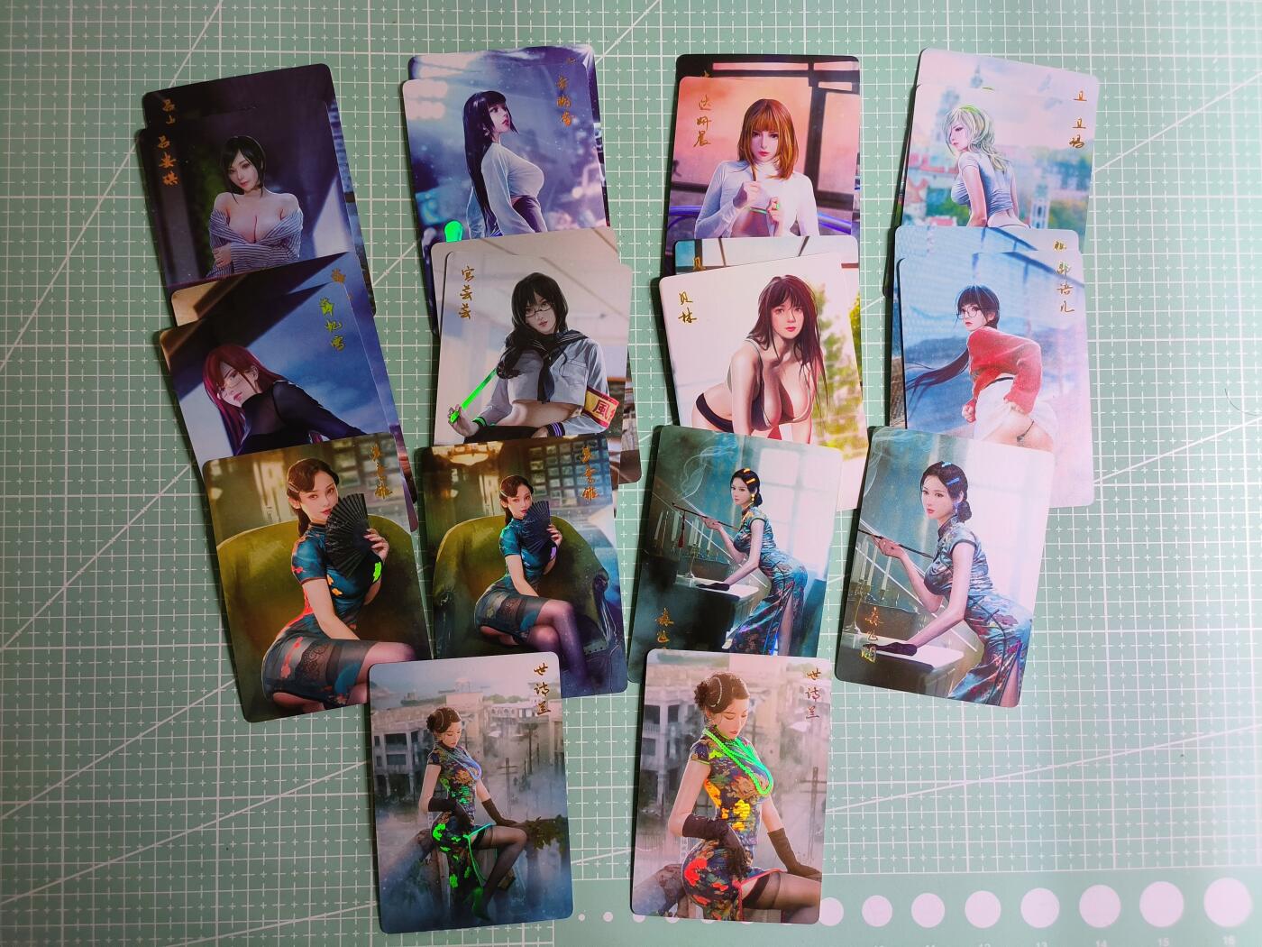 C先生 第25期 零抽层免费代拍  持续收拍品中  需要送拍的老板可以加微私聊 【彩闪】燎原早期《绯闻女孩》第一弹 11个人物  远近景 共22张