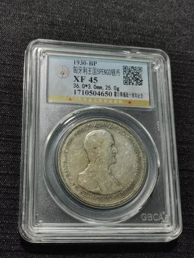 天下钱庄专场欢迎参拍 - 匈牙利双天使银币