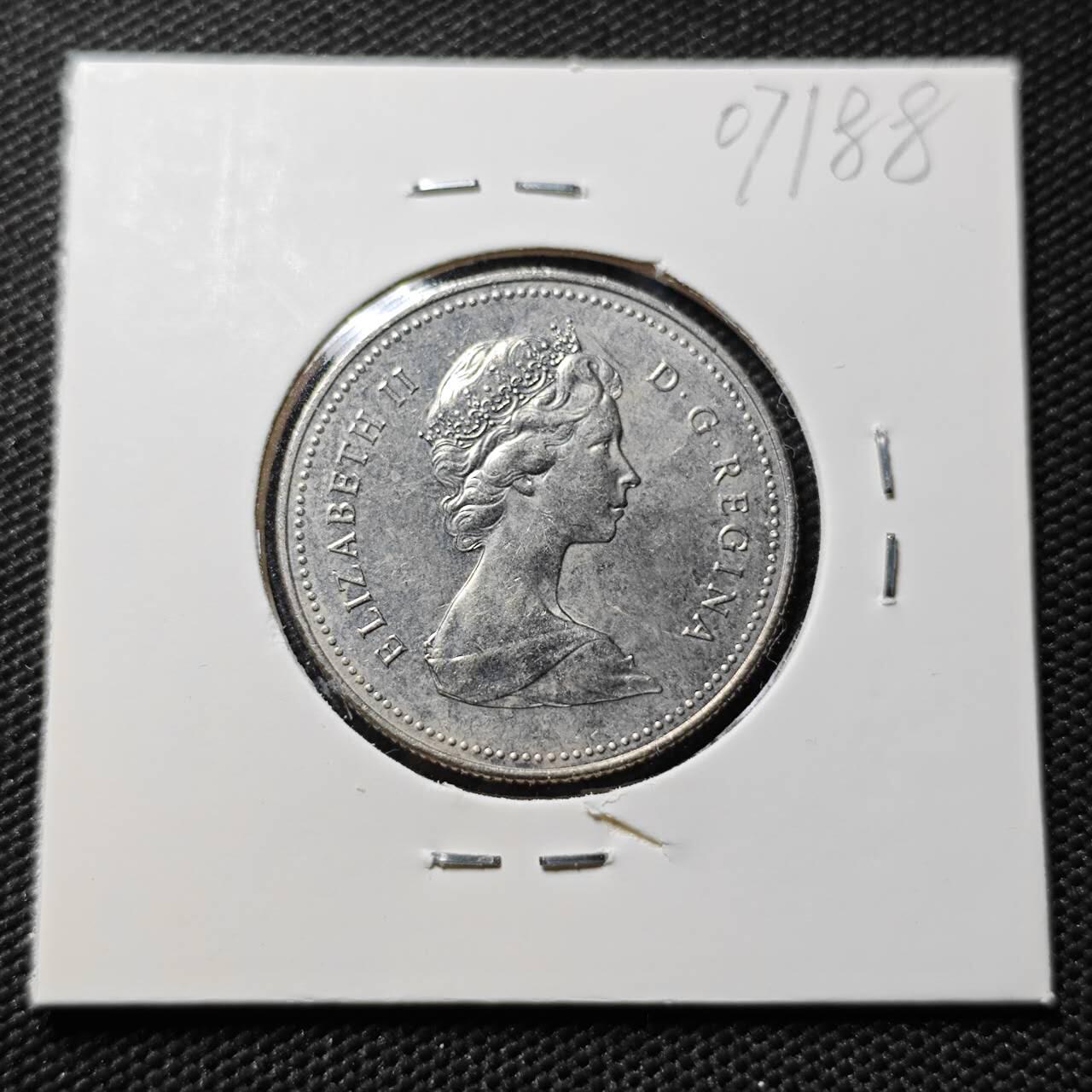 KK钱币收藏小铺  第407期 2月预留时间 周末发货  1981加拿大50分