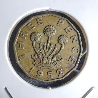 沼泽如烟--第1032场 - 英国1952年3便士