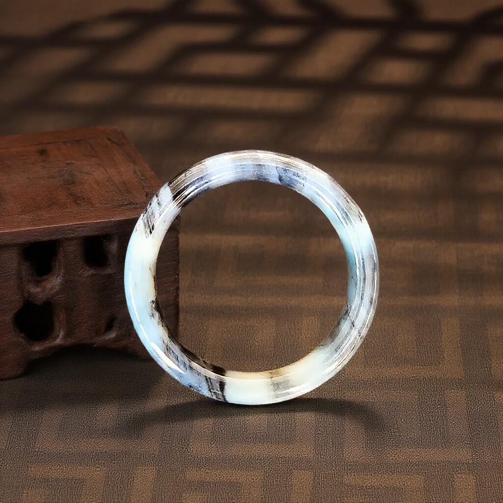 碧月说宝 君子怀瑾·当代和田玉清风专场(五) 新疆和田玉于田料手镯