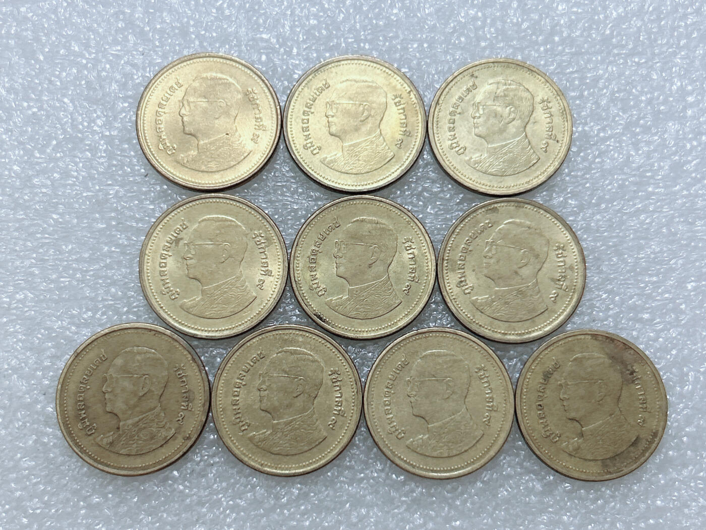 第一海外回流一元起拍收藏 散集专场  第306期 泰国2铢铜币 10枚