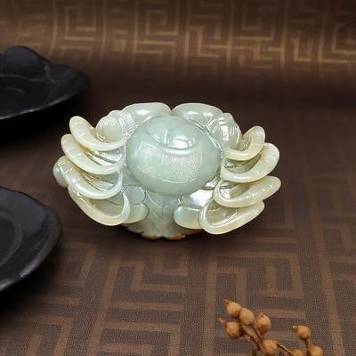 碧月说宝 君子怀瑾·当代和田玉清风专场(六) - 八方来财