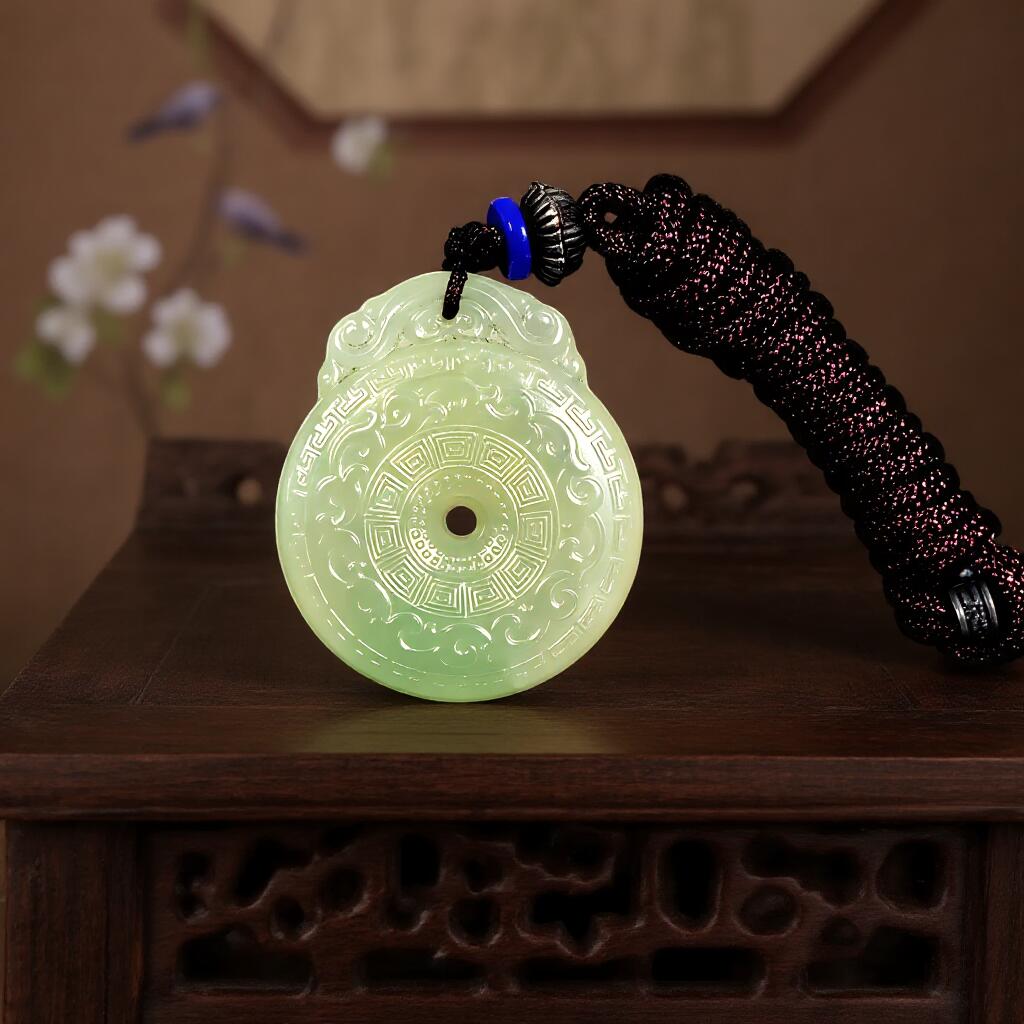 碧月说宝 君子怀瑾·当代和田玉清风专场(五) 和田黄玉仿古出阔璧