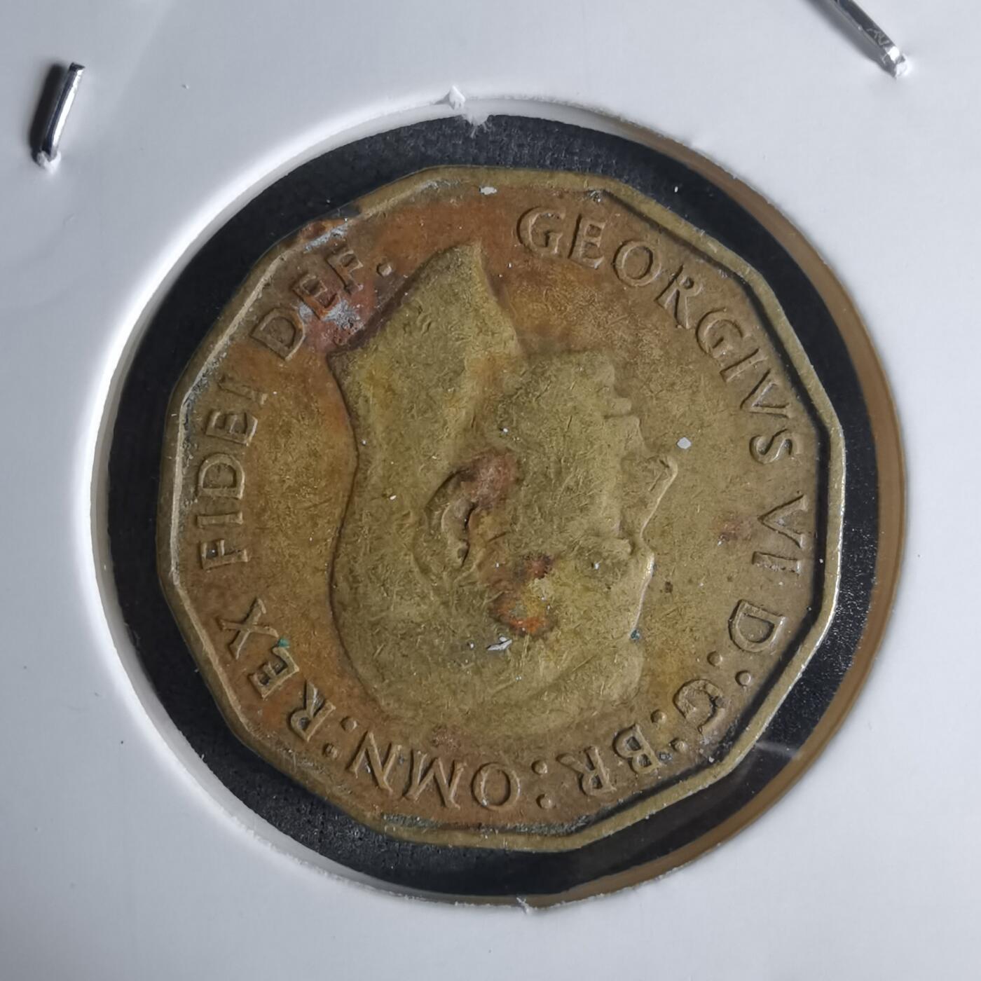 沼泽如烟--第1032场 英国1952年3便士