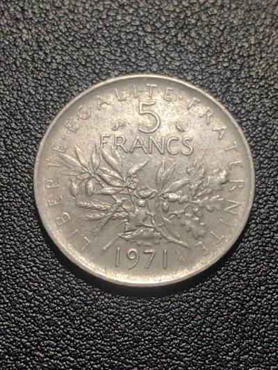 靖甫拍卖第七场 - 法国5法郎