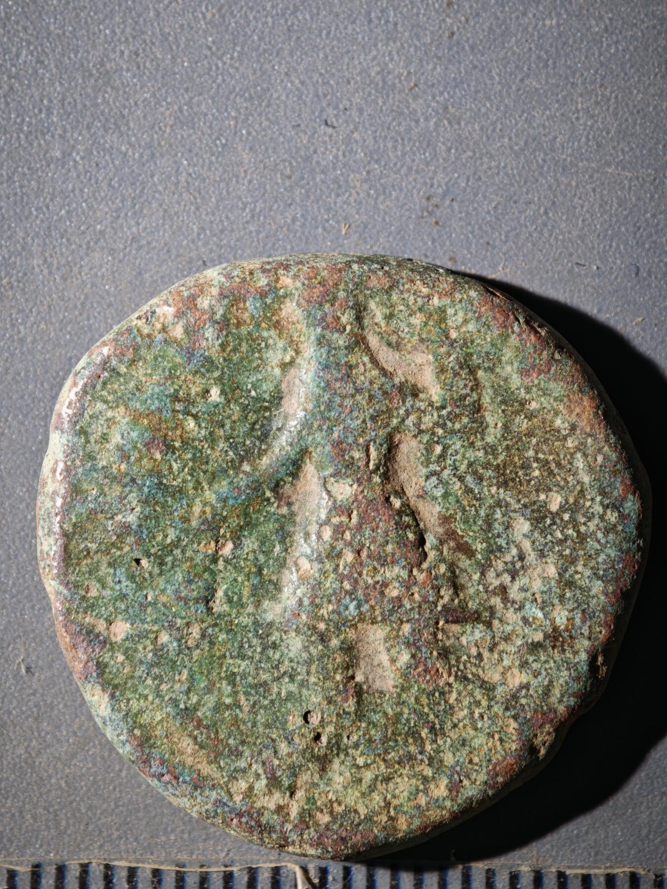 123期新疆红钱粟特钱币丝路钱币专场 F1丝路铜币版式