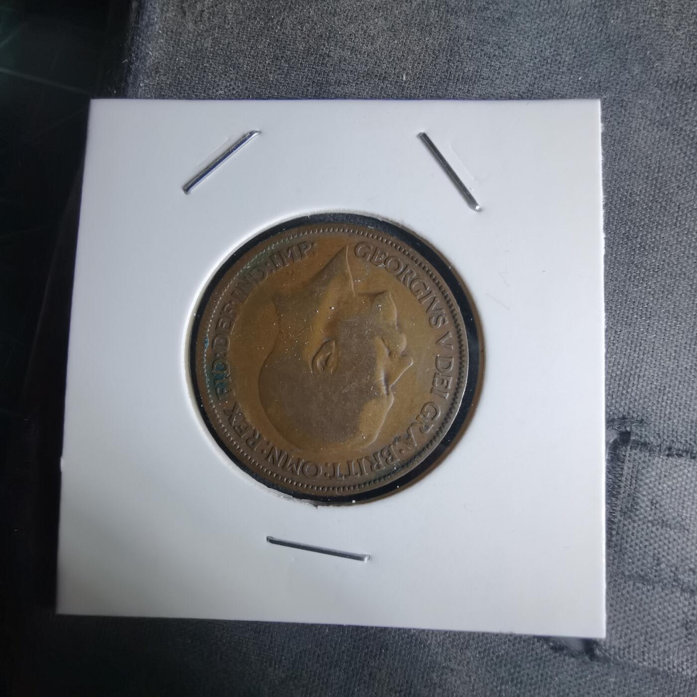 沼泽如烟--第1032场 英国1921年半便士