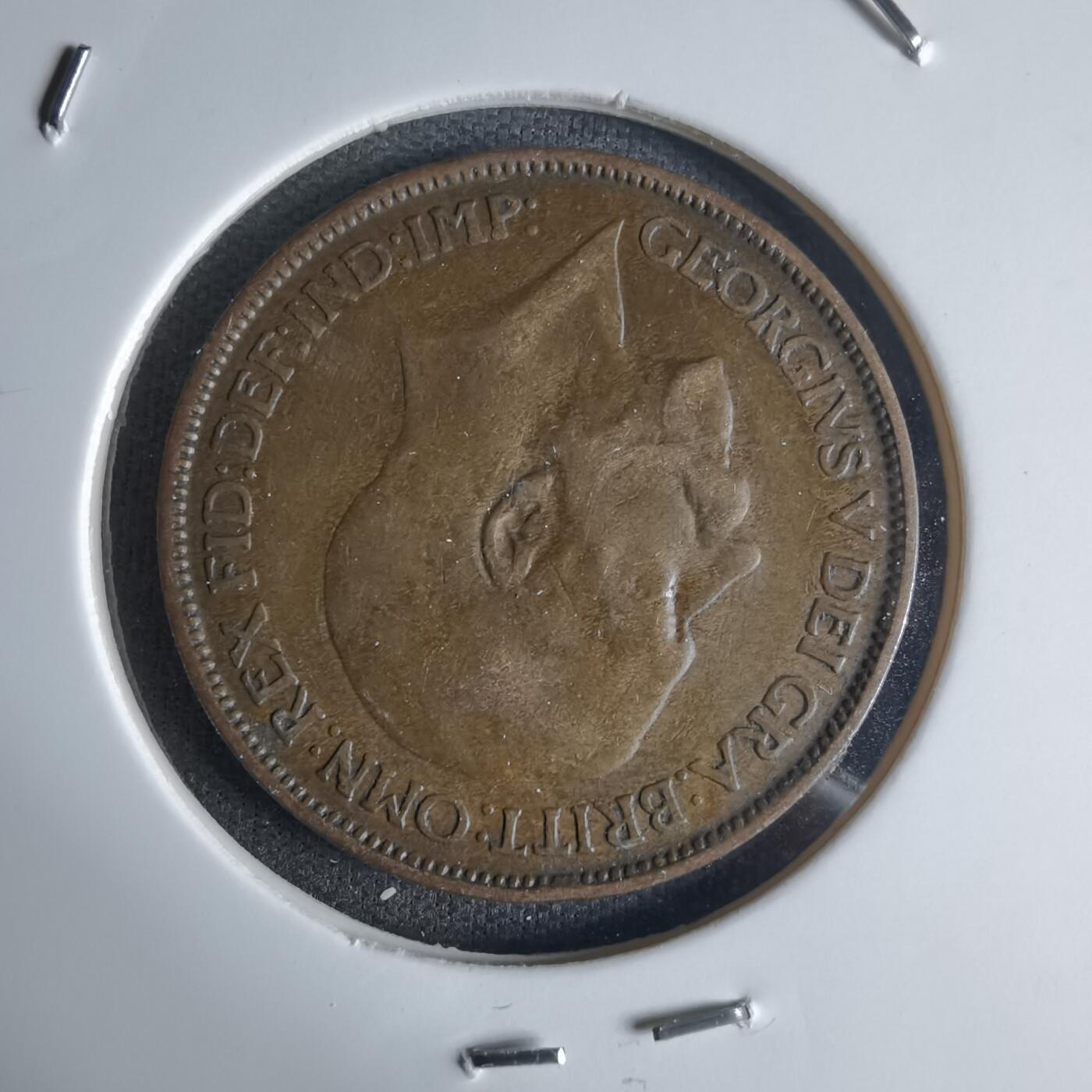 沼泽如烟--第1032场 英国1925年半便士