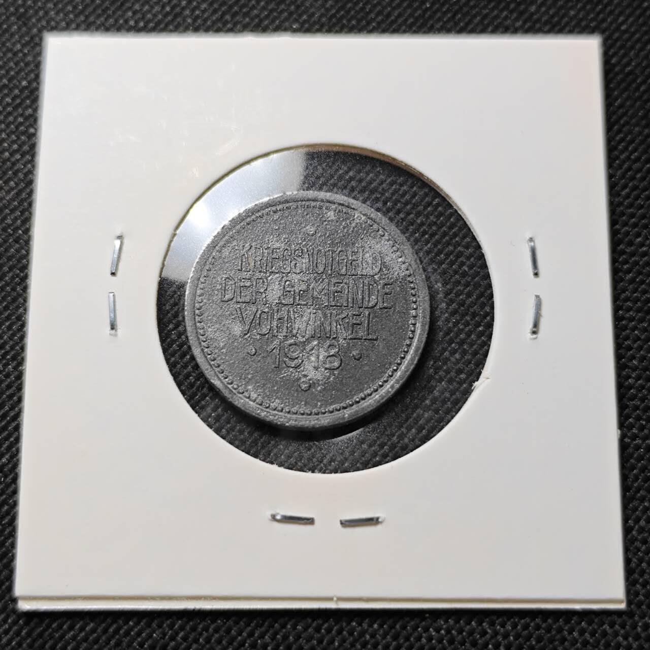 KK钱币收藏小铺  第409期 2月预留时间 周末发货  德紧10芬尼代币