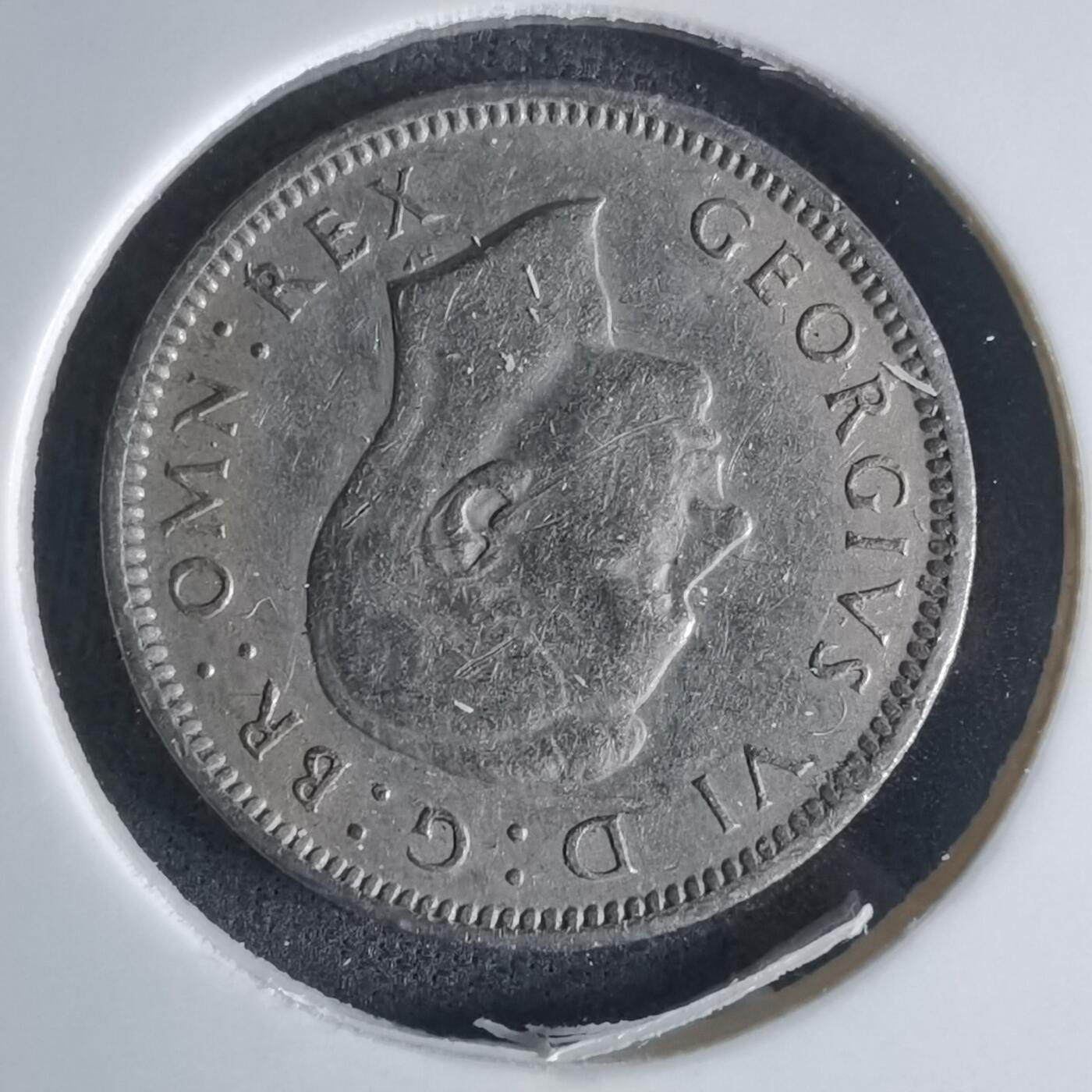 沼泽如烟--第1032场 英国1948年6便士