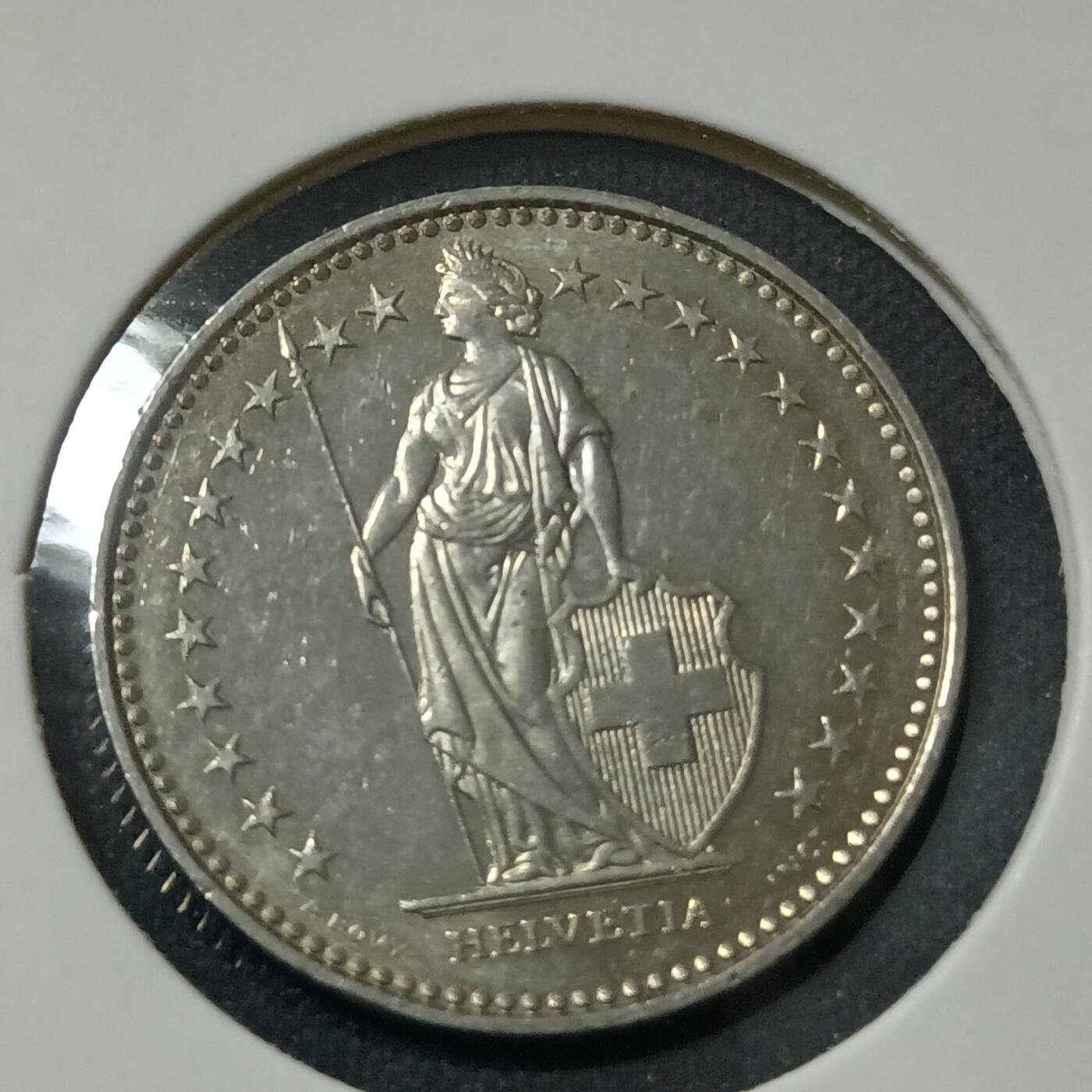 【游宝拍卖】丙午马年第15期 瑞士5法郎 1988年