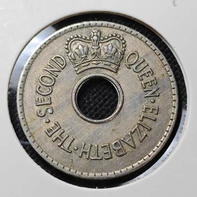 KK钱币收藏小铺  第409期 2月预留时间 周末发货 -  1959斐济1便士