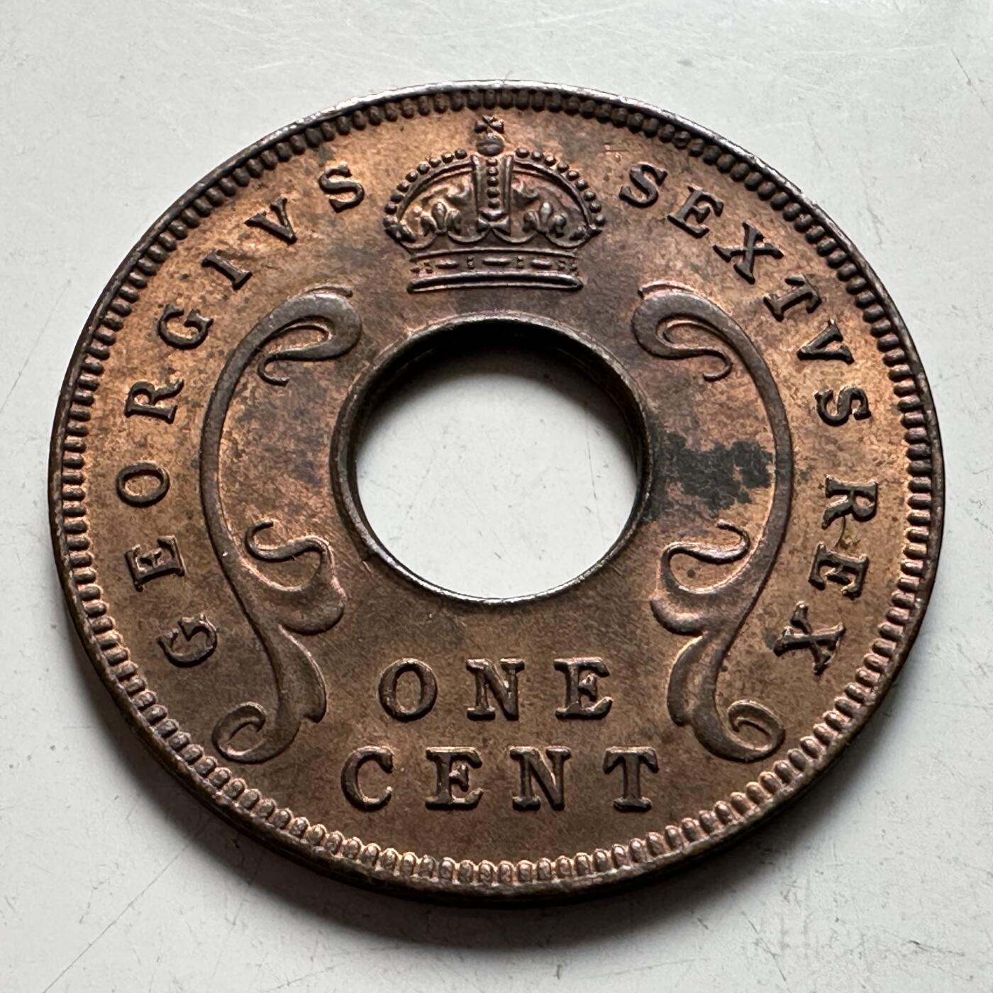 🌹外币初藏🌹🐯2026年第34场   每周二四六晚8️⃣点 接代拍 英属东非 1949年 1分 