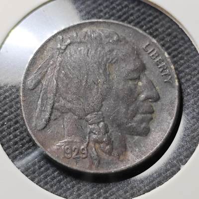 KK钱币收藏小铺  第407期 2月预留时间 周末发货 -  1929美国5分镍币