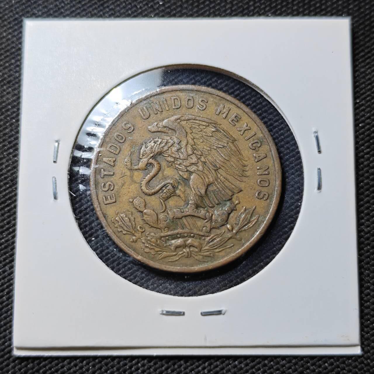 KK钱币收藏小铺  第407期 2月预留时间 周末发货  墨西哥20分纪念币