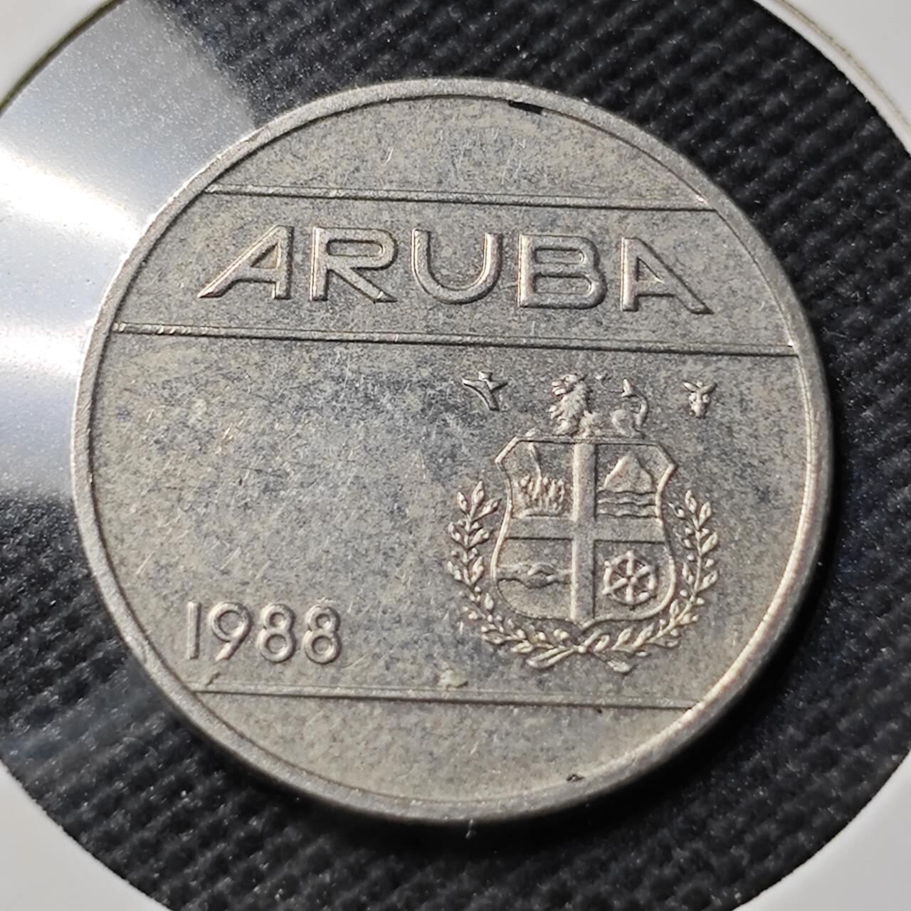 KK钱币收藏小铺  第407期 2月预留时间 周末发货  阿鲁巴25分