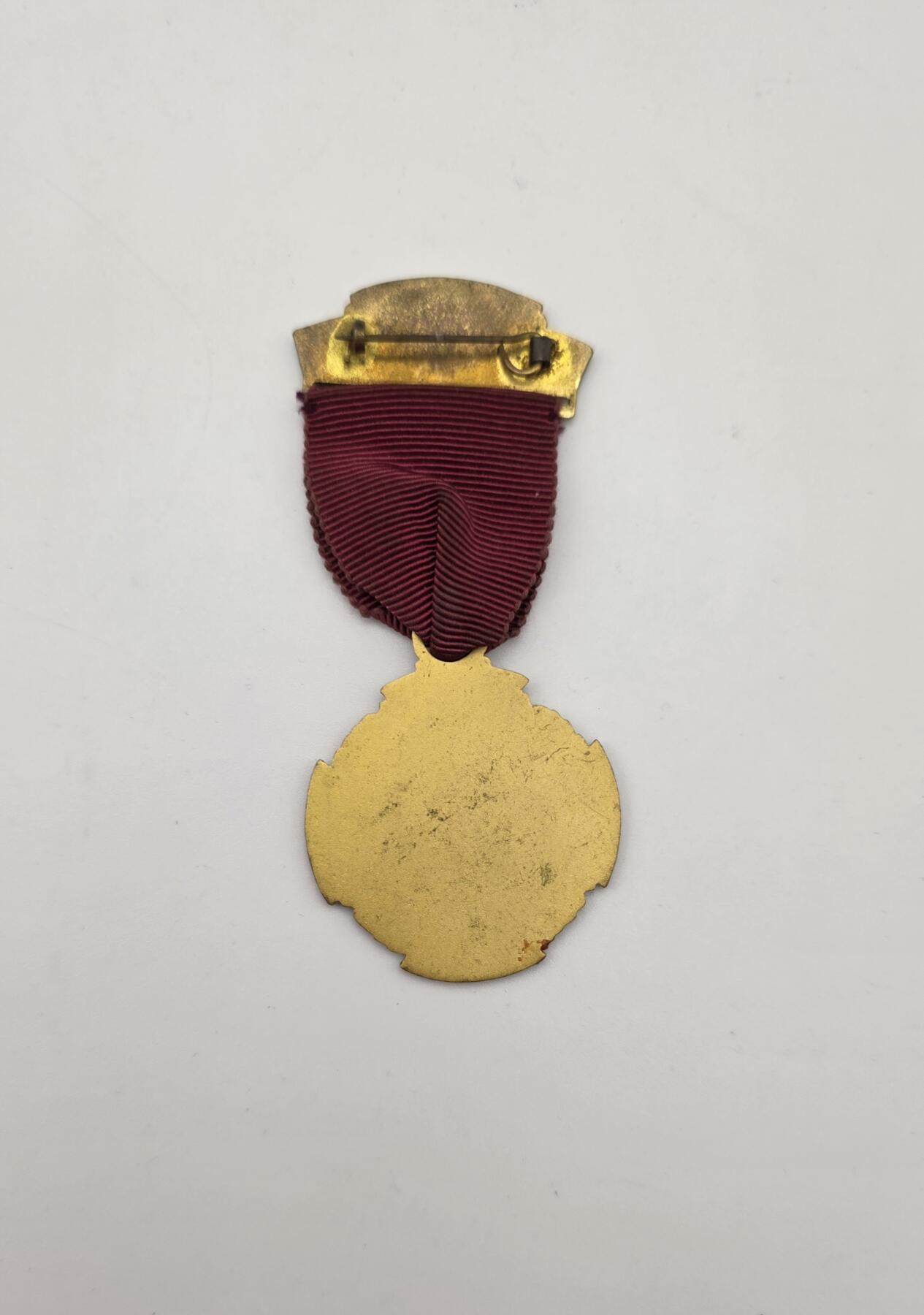 共济会拍卖专场 共济会-1955 年 RMBI 年度庆典司仪徽章