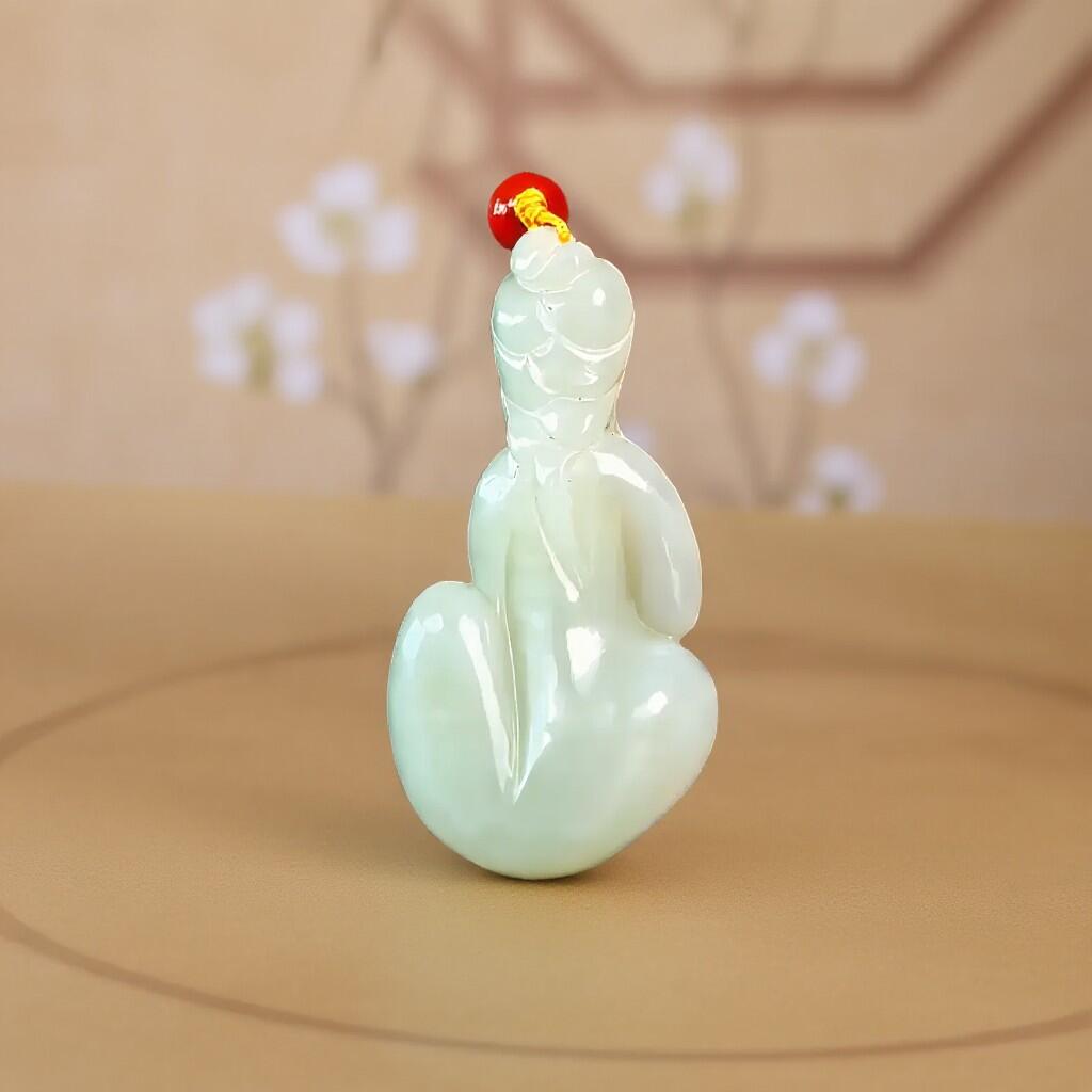 碧月说宝 君子怀瑾·当代和田玉清风专场(五) 山料和田玉裸女