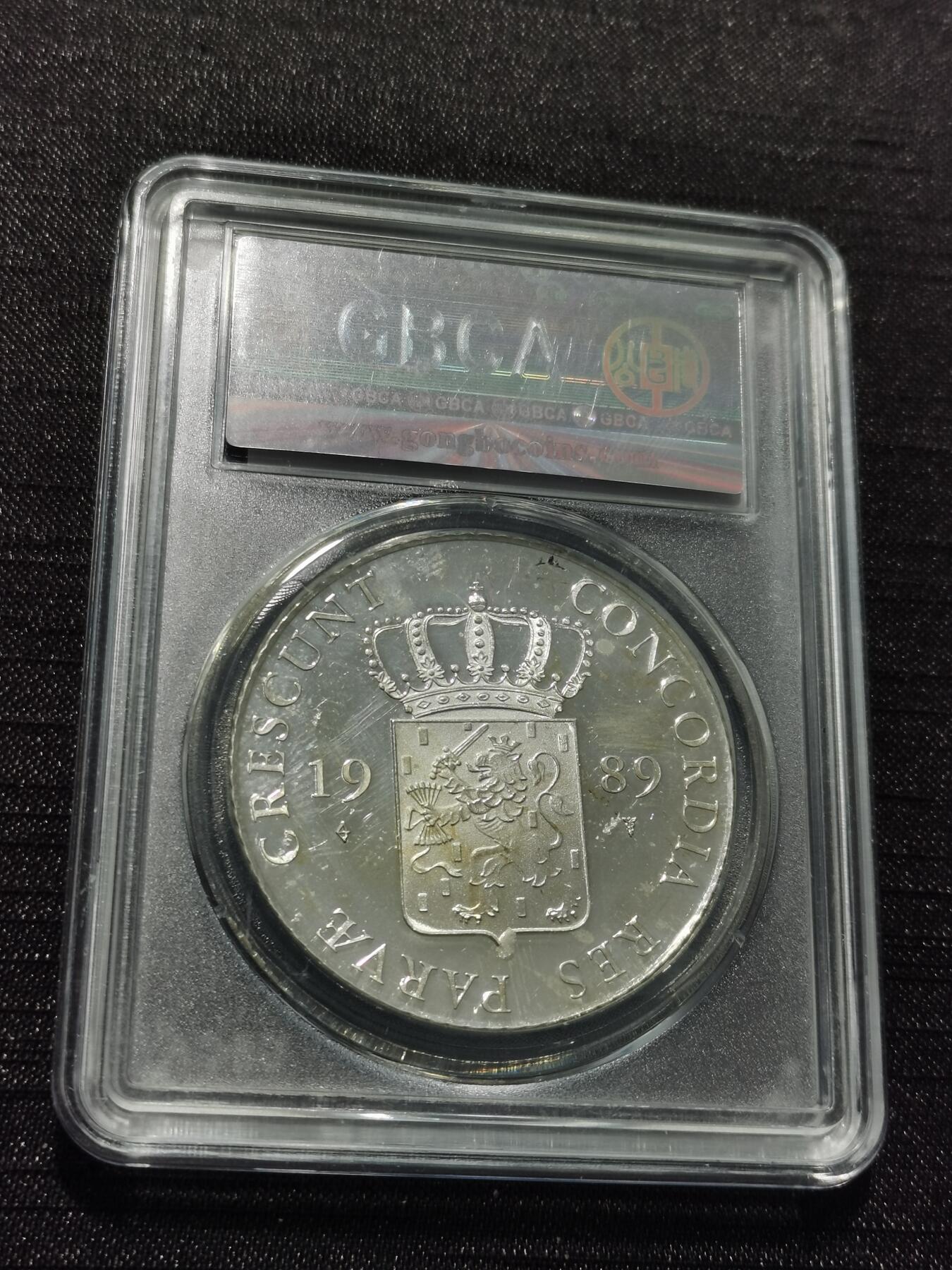 天下钱庄专场欢迎参拍 精制荷兰杜卡特银币