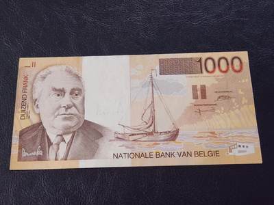 3月27号晚上8点 外国纸币自动截拍第46场 - 比利时1000近新极美品