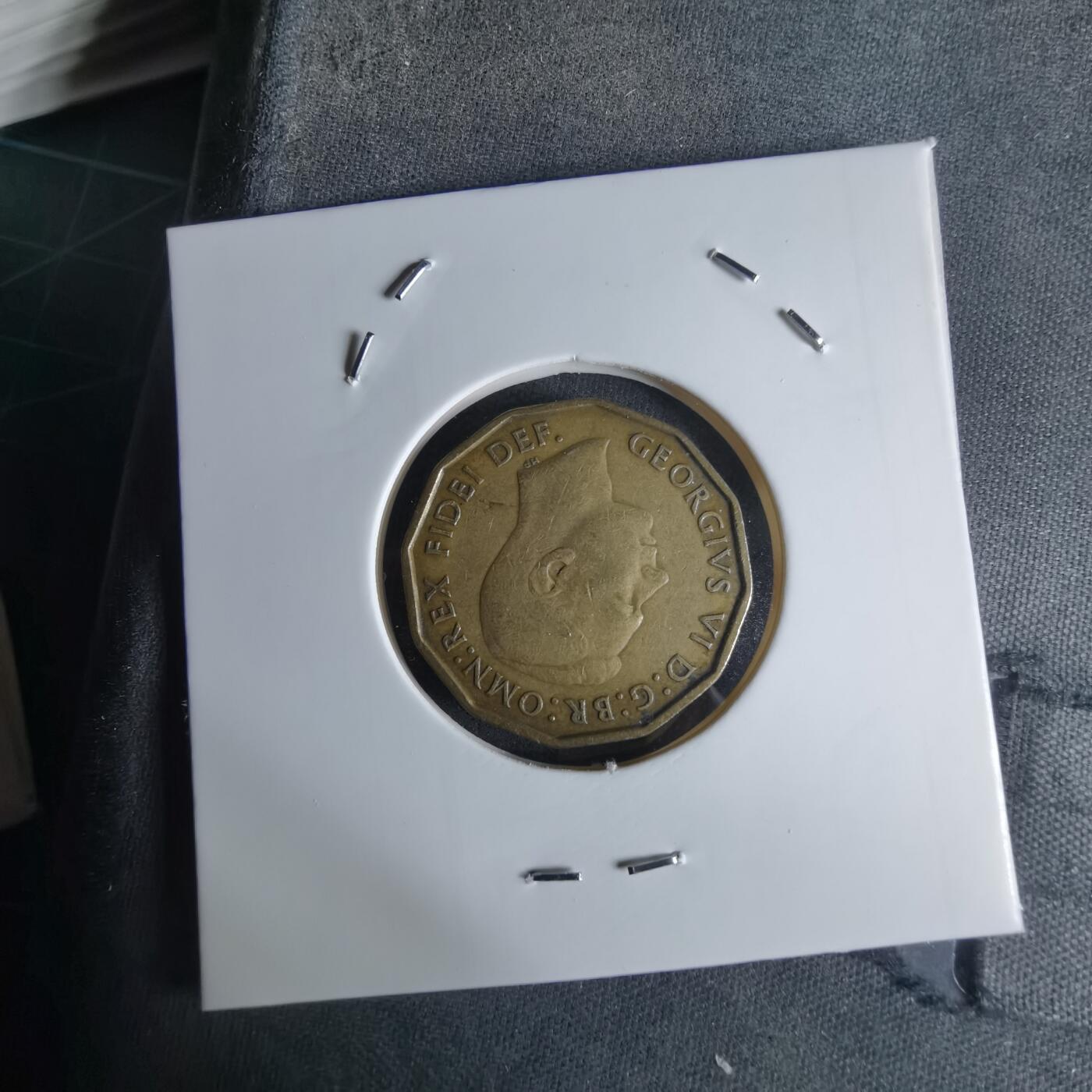 沼泽如烟--第1032场 英国1952年3便士