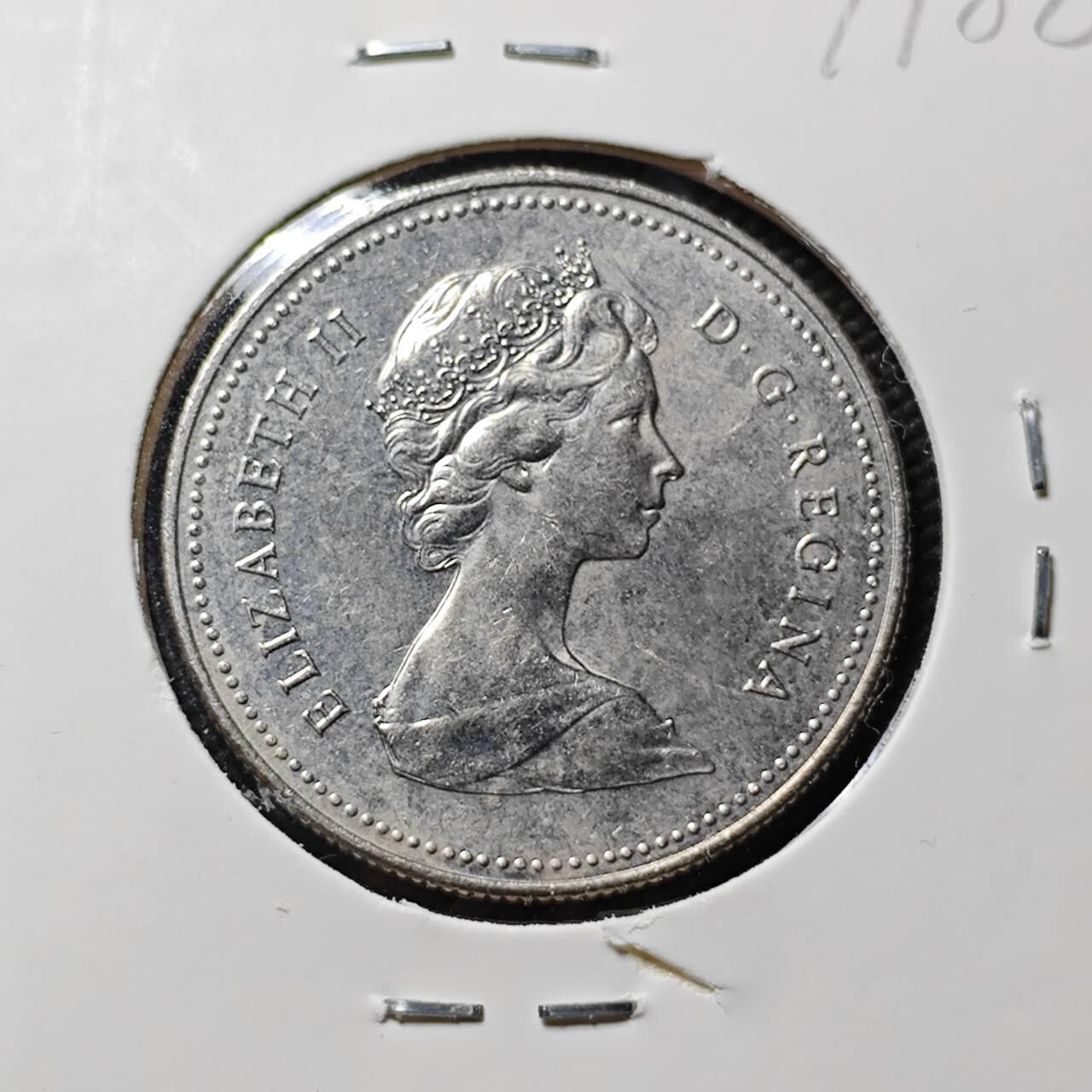 KK钱币收藏小铺  第407期 2月预留时间 周末发货  1981加拿大50分