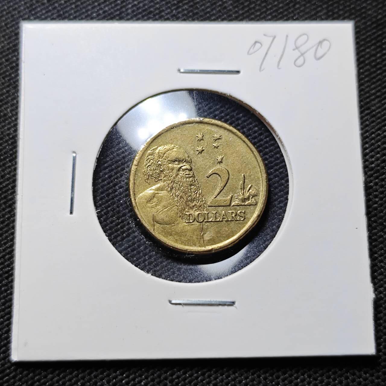 KK钱币收藏小铺  第407期 2月预留时间 周末发货  澳大利亚2元