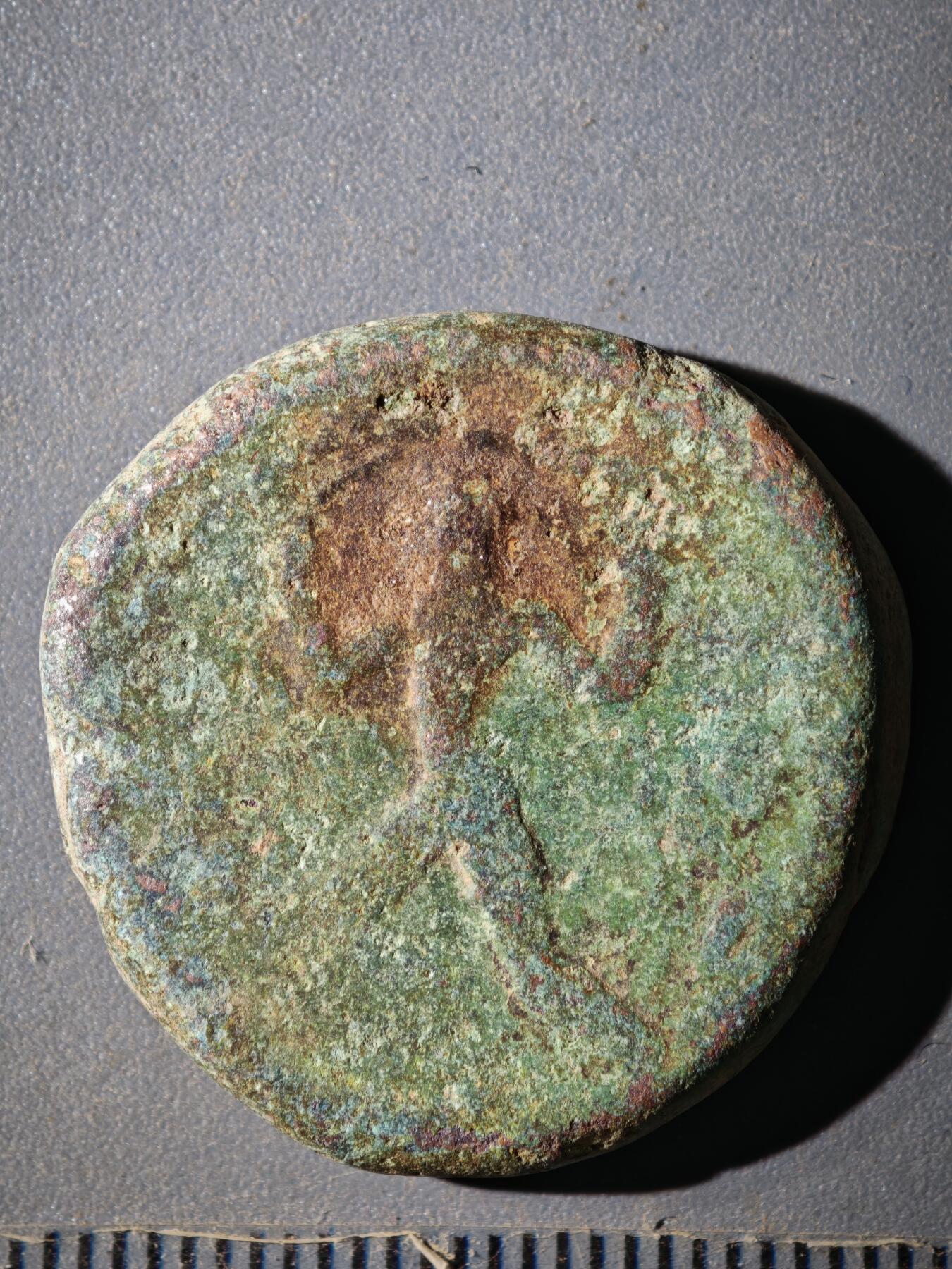 123期新疆红钱粟特钱币丝路钱币专场 F1丝路铜币版式