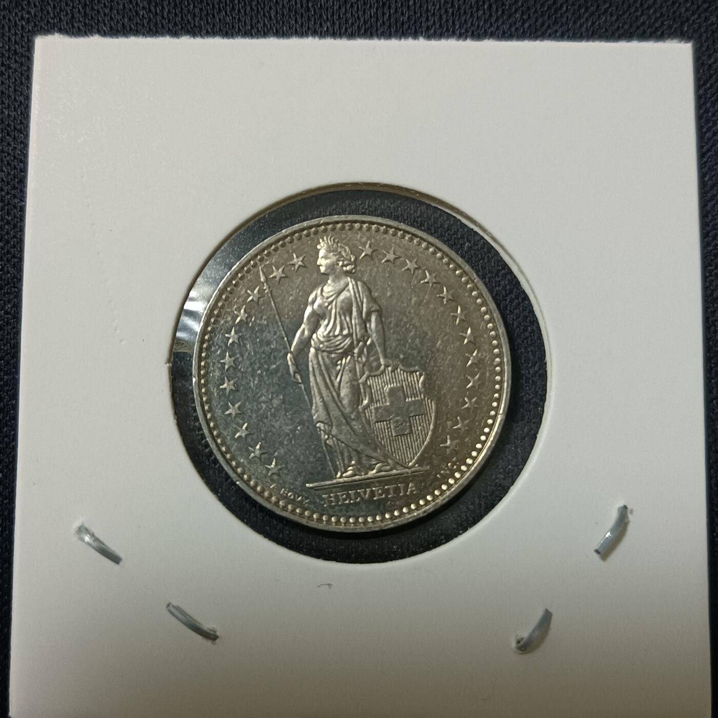 【游宝拍卖】丙午马年第15期 瑞士5法郎 1988年