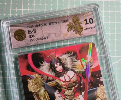 C先生 第25期 零抽层免费代拍  持续收拍品中  需要送拍的老板可以加微私聊 - 【炫彩】焱卡文化×黑暗王朝《三国姬》吕布 10G