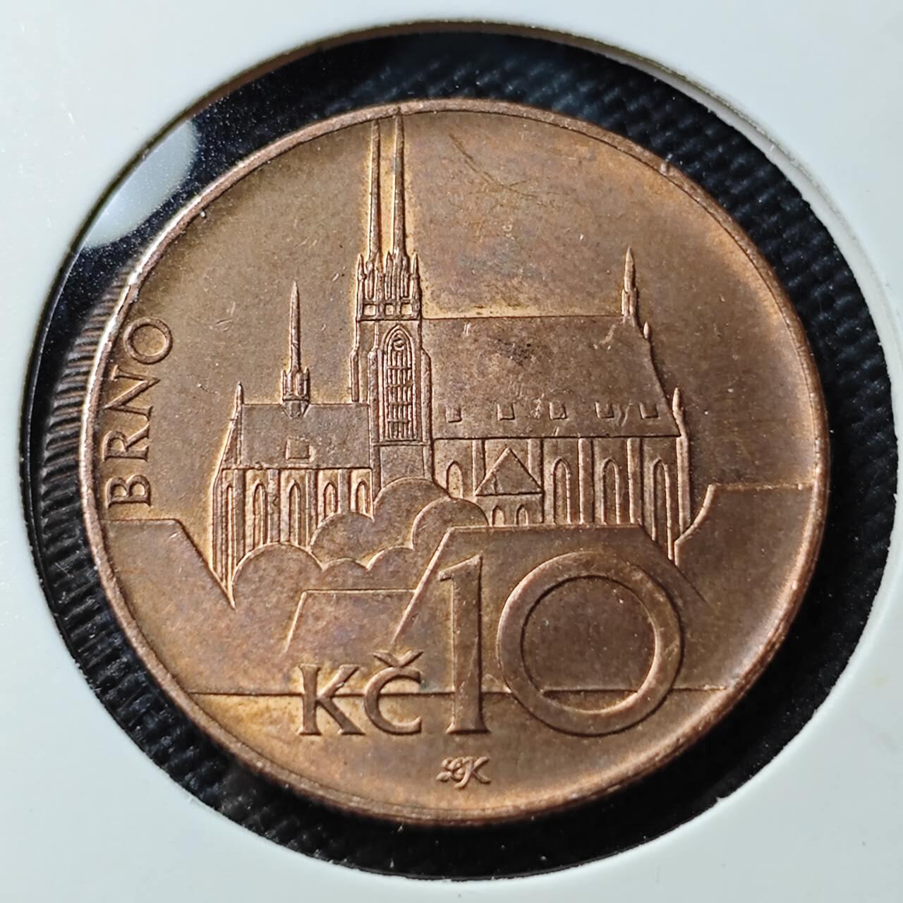 KK钱币收藏小铺  第407期 2月预留时间 周末发货  捷克10克朗