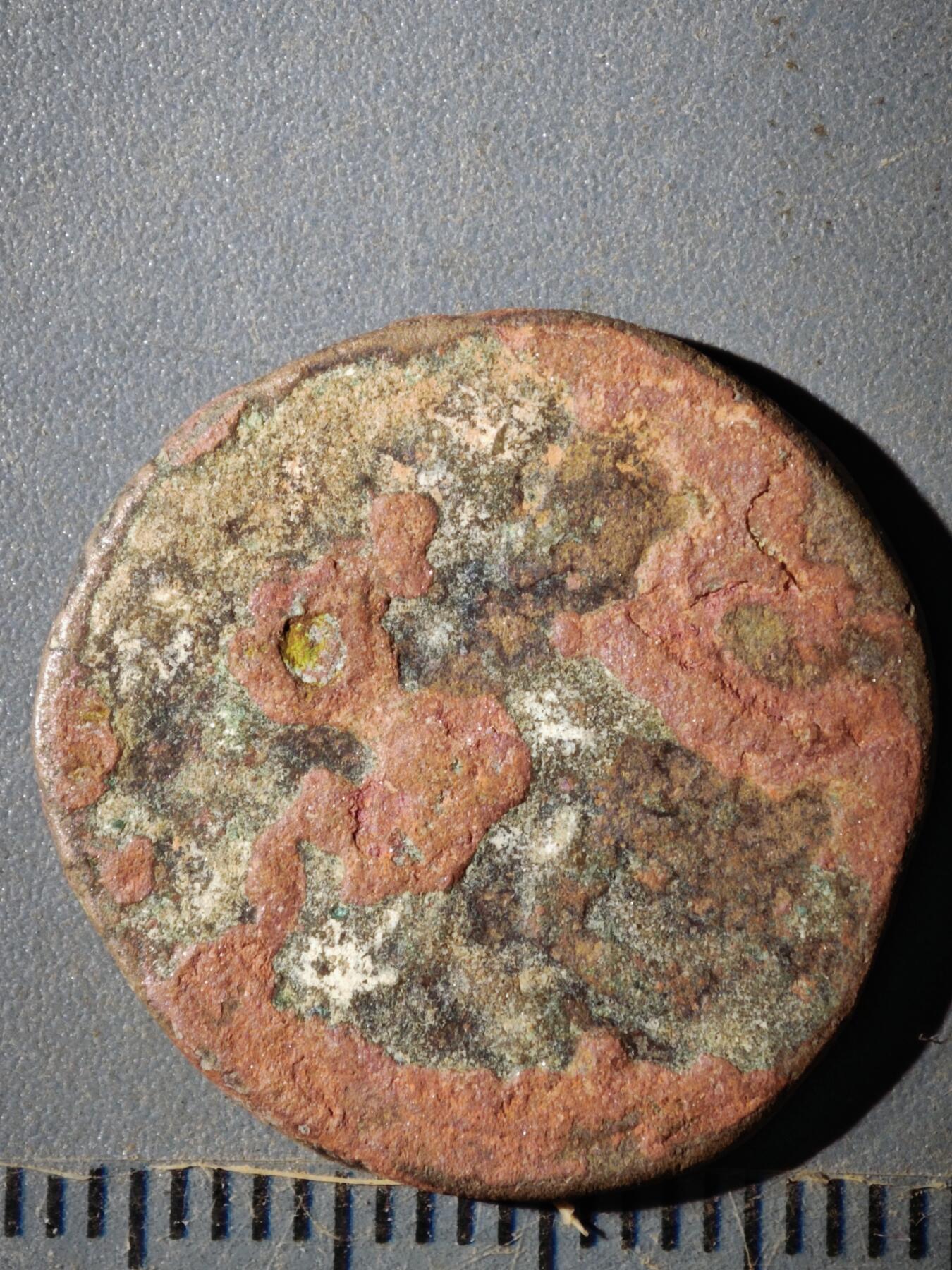 123期新疆红钱粟特钱币丝路钱币专场 G2大蒙古帝国铜币