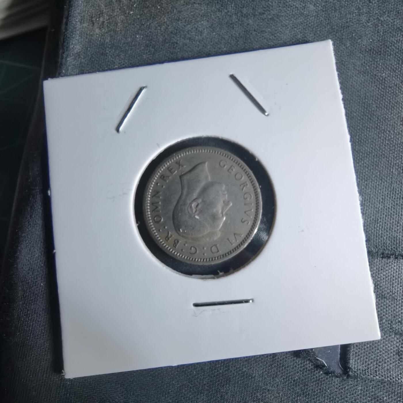 沼泽如烟--第1032场 英国1948年6便士