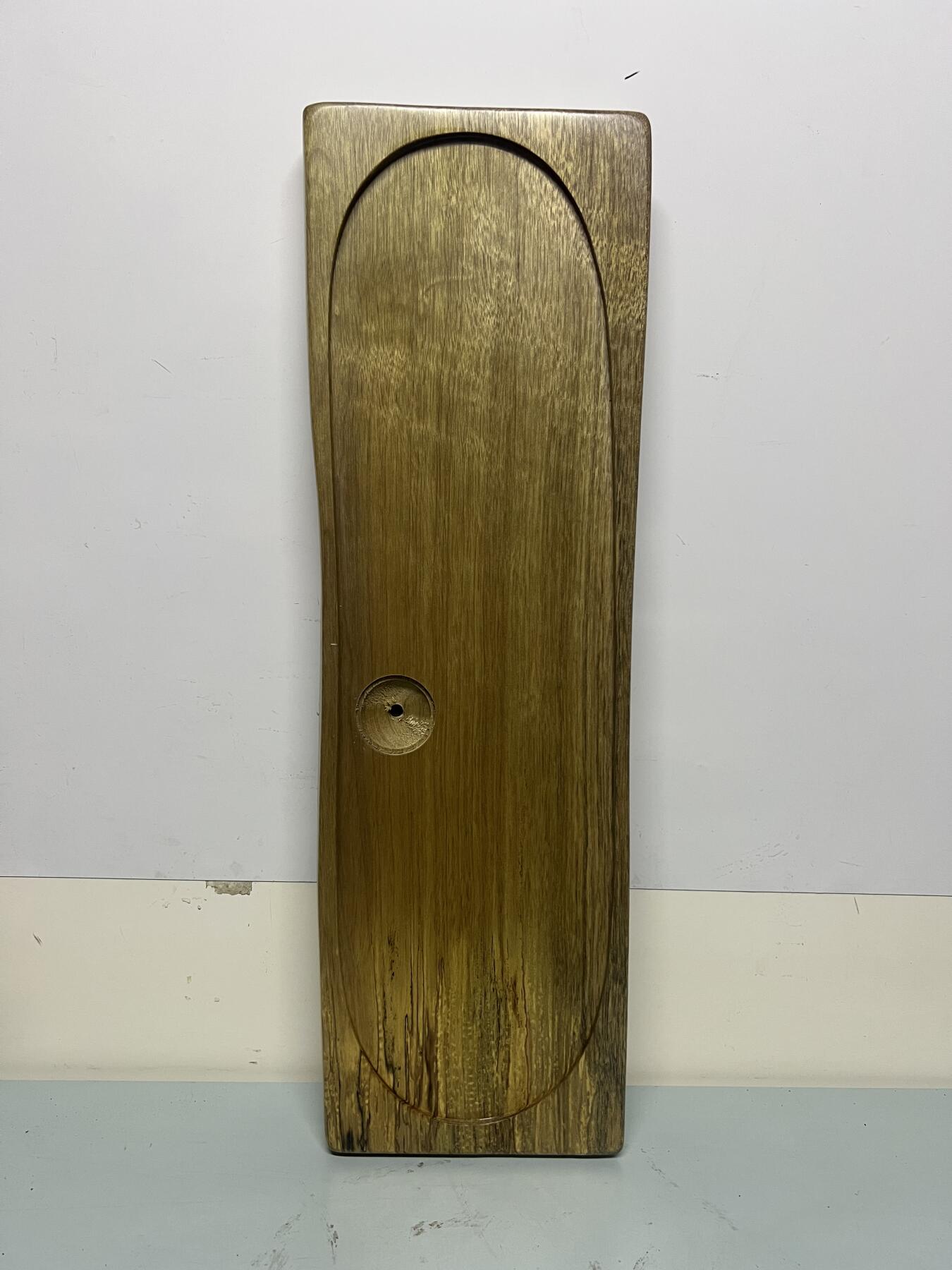 零元拍：NO.4金丝楠茶盘 金光闪闪。尺寸约：43/16/3.5CM。 